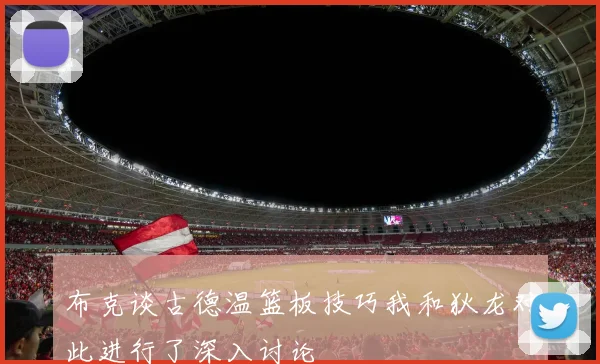 布克谈古德温篮板技巧我和狄龙对此进行了深入讨论